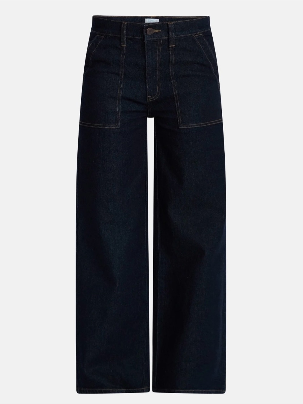 Time and Tru Dark Blue Wide Leg Utility Trousers - Picture 6 of 13